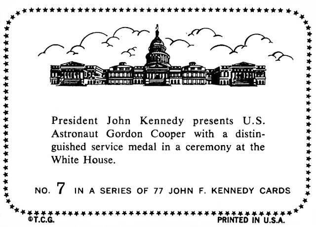 1964 Topps : The Story of President Kennedy #7 - Gordon Cooper