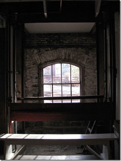 IMG_4318 Thomas Kay Woolen Mill Elevator Shaft at the Mission Mill Museum in Salem, Oregon on November 11, 2006