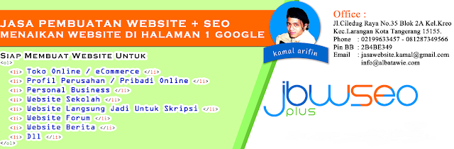 Jasa Bikin Website Bintaro, Jasa Buat Website Bintaro, Jasa Pembuatan Website di Bintaro