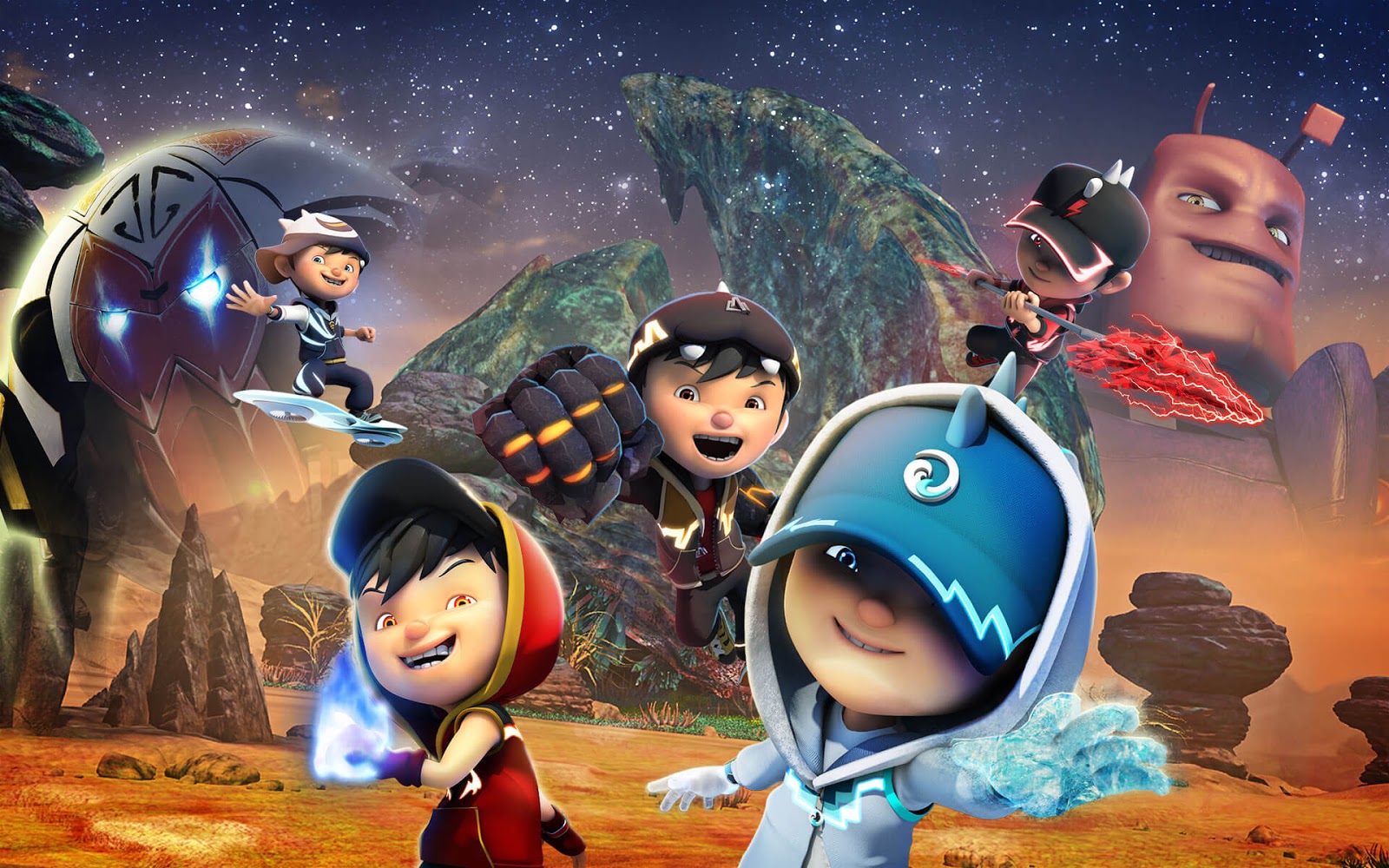 Gambar Animasi Dp Bbm Boboiboy Terbaru Display Picture Update