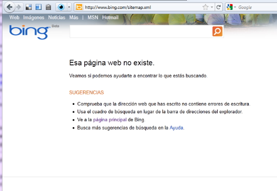 No creo que Bing me ayude