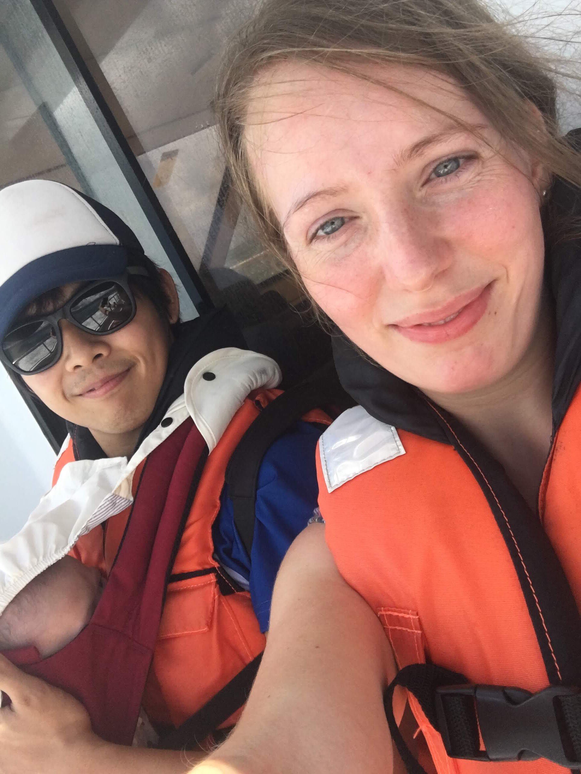 amwf couple, polish-taiwanese cpuple, Gueishan island, turtle island, yilan, taiwan