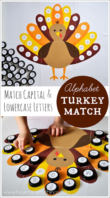 Alphabet Turkey Match