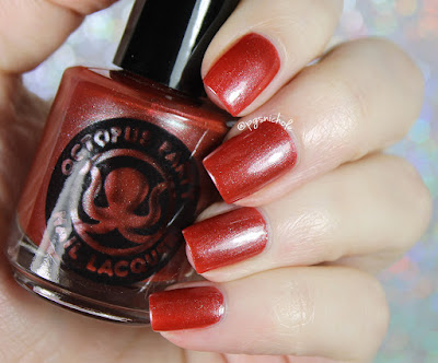 Octopus Party Nail Lacquer Drowned Deep in Shadow