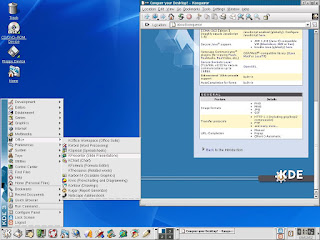 KDE version 3 desktop with Crystal icons