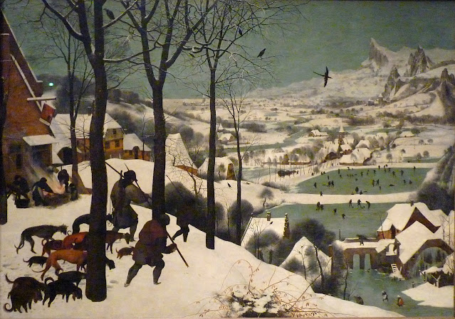 Питер Брейгель Старший, «Охотники в снегу зимой»