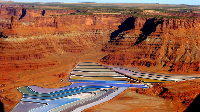 potash ponds