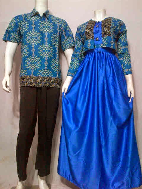  Model  Baju  Gamis Batik  Muslim Batik  Bagoes Solo