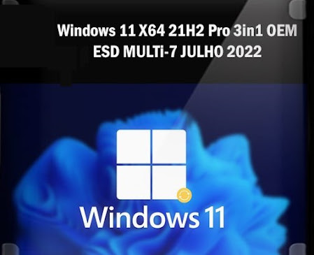 Baixar Windows 11 X64 Pro BR Não é necessário TPM ou inicialização segura Completo Download (2023)