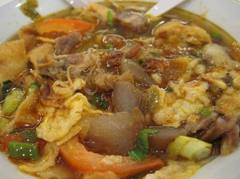 Resep cara membuat soto mie bogor yang asli serta lezat