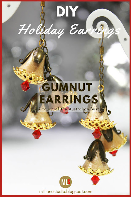 Aussie Gumnut Earrings pinspiration sheet