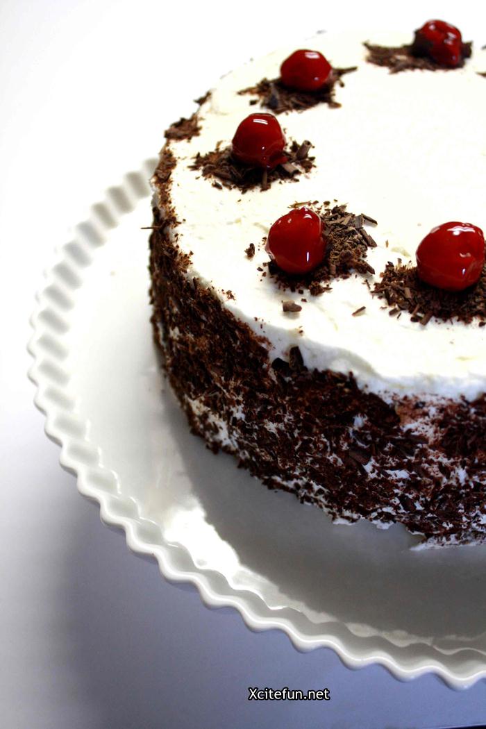 Black Forest Birthday Cake Recipe