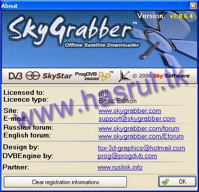 Skygrabber untuk internet gratis / Grabbing melalui parabola TV