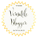 The Versatile Blogger Award