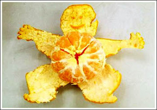 unique orange peel