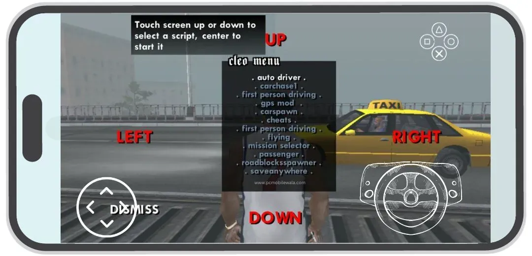 GTA San Andreas Android Cleo Cheats Code file download