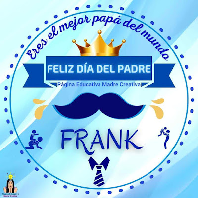 Nombre FRANK por Día de Papá