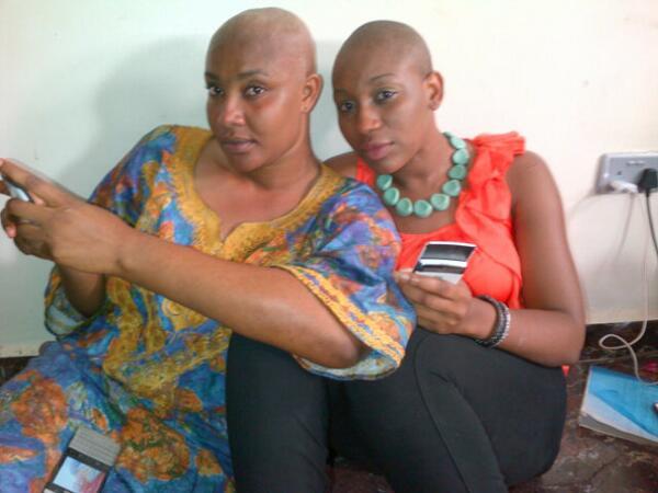 nollywood actress shave hair