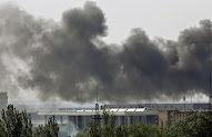 Filtran un diálogo de pilotos que bombardeaban Donetsk