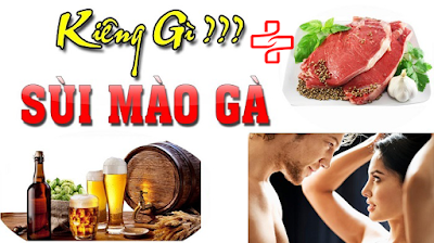 Sau khi đốt sùi mào gà nên kiêng những gì?