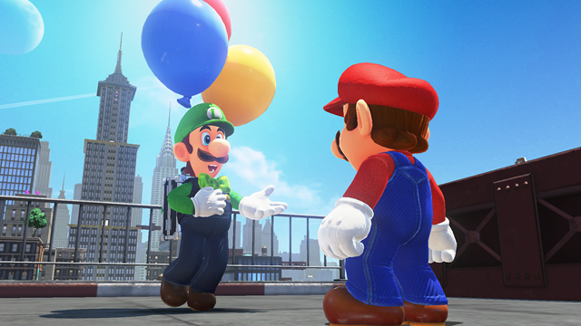 Dlc mundo dos balões com Luigi já está disponíveis em Super Mario Odyssey gratuitamente