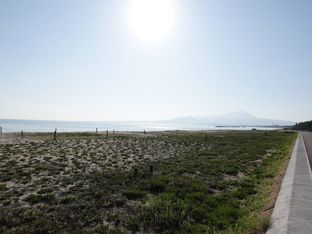 弓ヶ浜海岸の遊歩道