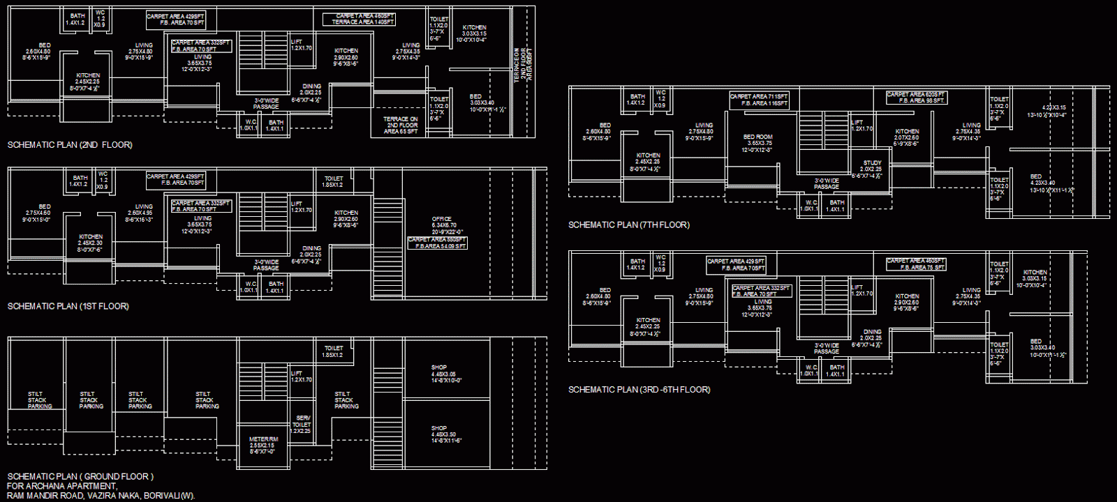 Maybe you would like to learn more about one of these? 7th Floor Apartment Plan Dwg Layout Detail Of Apartment