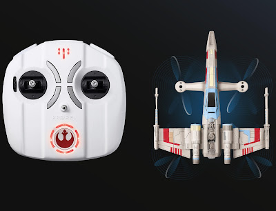 Star Wars Airplanes Battle Drones, X Wing Collectors Edition Box