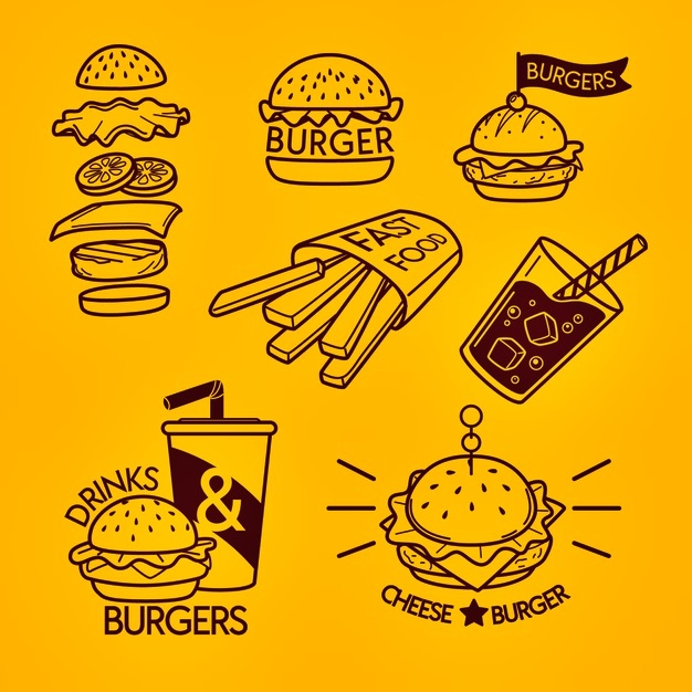 Mockup Keren Desain Logo Makanan dan Minuman  Terbaru Yang 