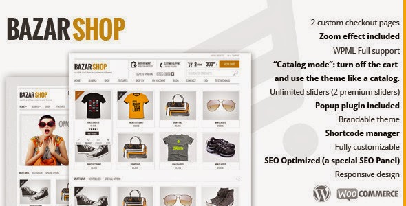 Bazar Shop Multi-Purpose e-Commerce Theme Version 2.2.0 free