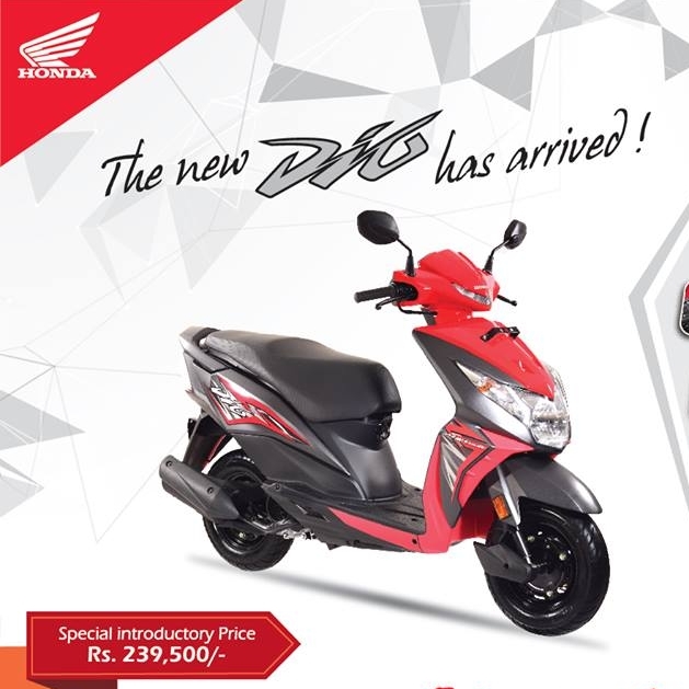 Honda Dio Price in Sri Lanka 2017 December