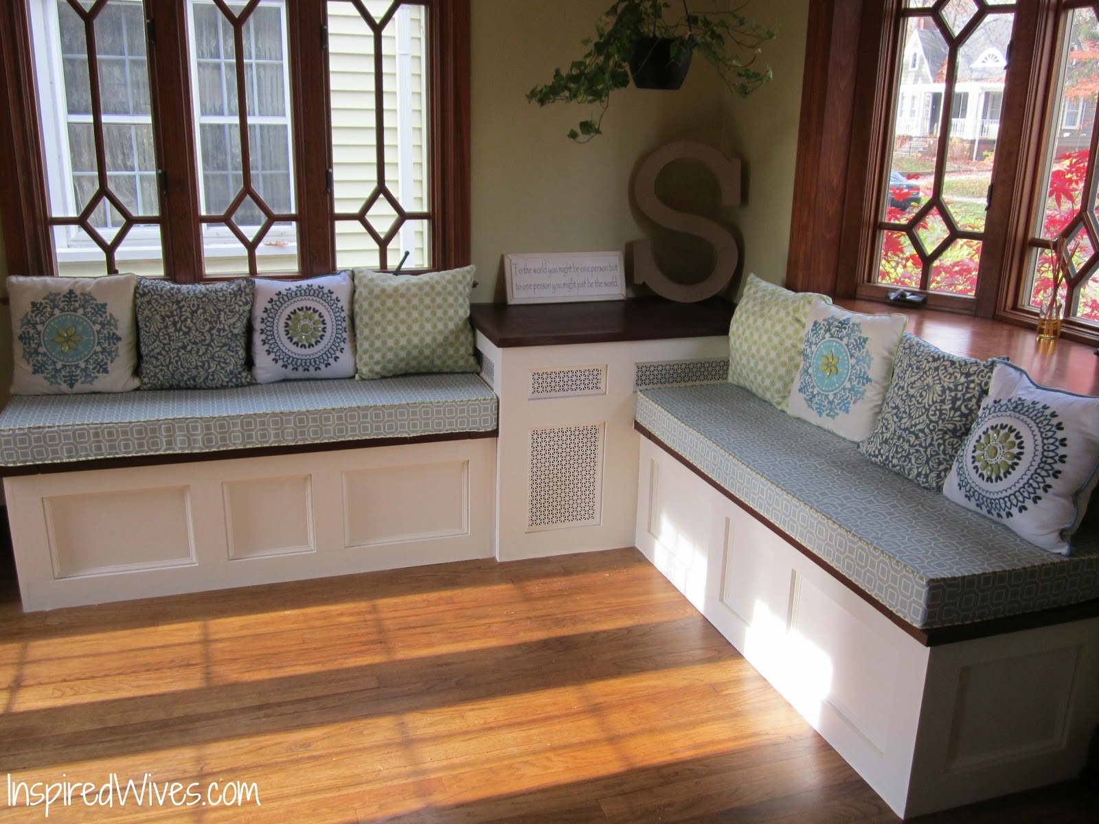 Kitchen Tables with Storage Bench