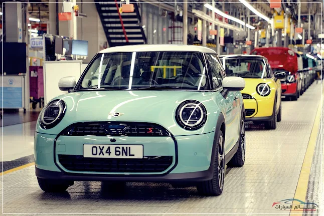 دخلت سيارة MINI Cooper الجديدة كلياً مرحلة الإنتاج في المملكة المتحدة