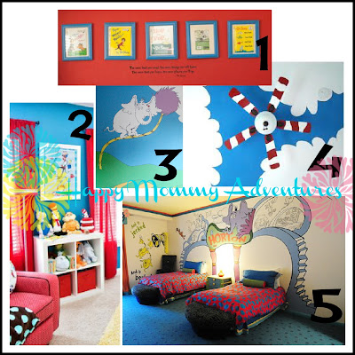 dr seuss room mood board