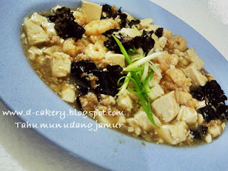 Chinese Food Week NCC: Mun Tahu Udang Jamur by Dewi