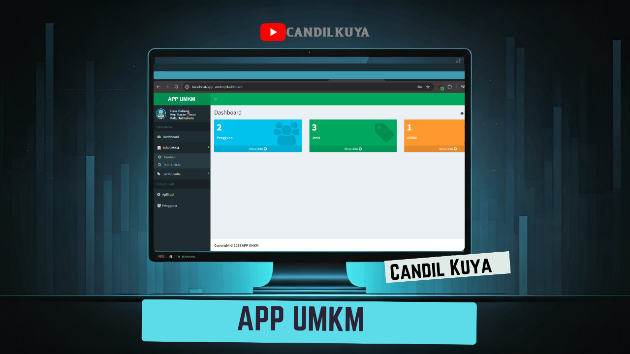 Source Code Aplikasi Pengelola UMKM Berbasis Website
