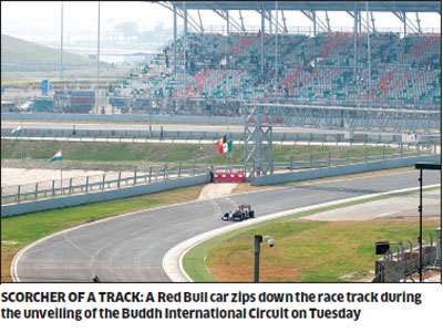 2011 F1 racing track in India