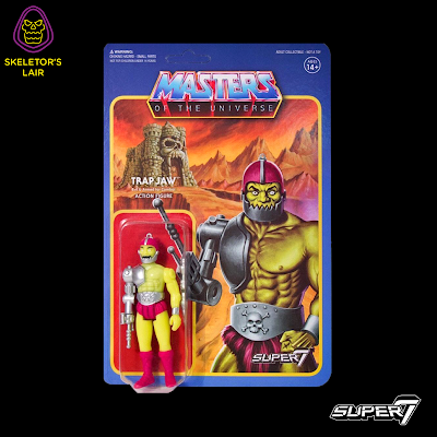 San Diego Comic-Con 2017 Exclusive Masters of the Universe Trap Jaw Mini-Comic Edition ReAction Retro Action Figure by Super7