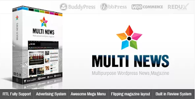 download wordpress theme premium gratis , Download Multinews v2.2.4 Multi Purpose WordPress News Magazine Theme Free