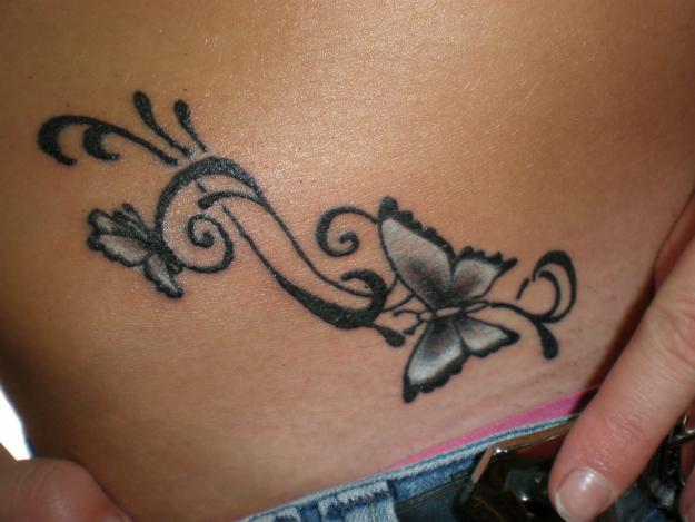 tattoo rosas. Tattoo Mariposa