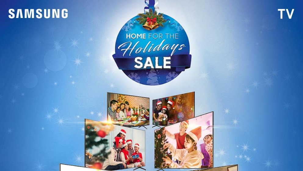 Get a Samsung TV (Up to 40% Off) in the Samsung Home for the Holidays Sale until December 31, 2020