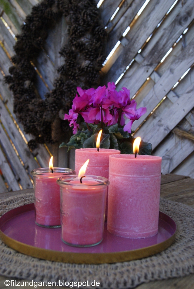 DIY - Kerzen aus Wachsresten selbst gießen