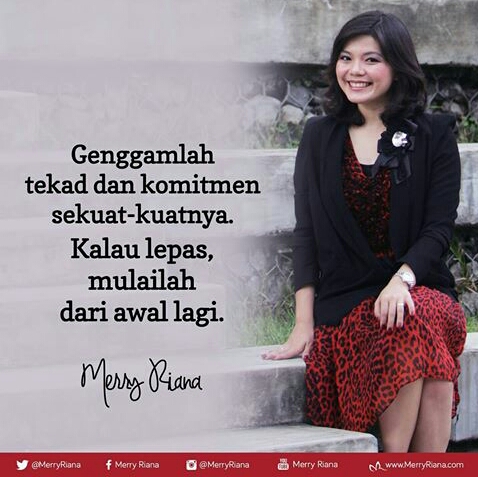 22 Meme Motivasi  Sukses  dari Merry  Riana  MogiMogy