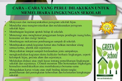 20+ Inspirasi Cara Menjaga Lingkungan Sekolah Agar Tetap Bersih