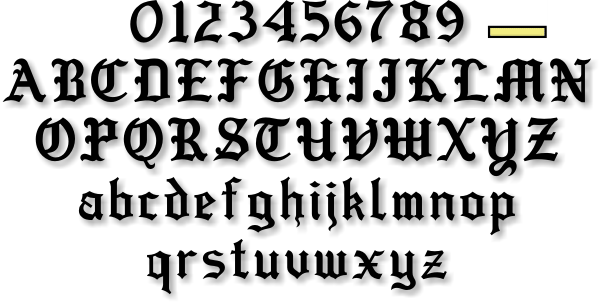 Old english cursive fonts Tailored Aviation Solutions