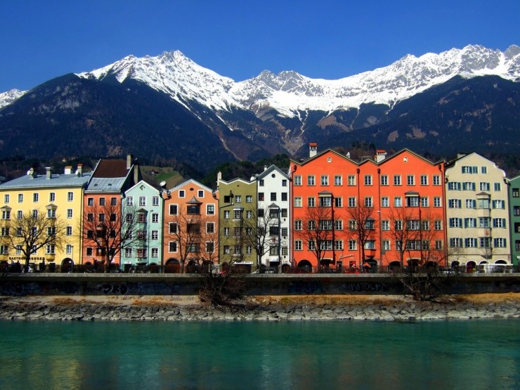 Innsbruck – Capital of Tirol Embedded in the Inn Valley, Austria