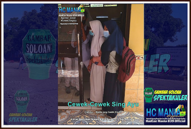 Gambar Soloan Spektakuler - Gambar Siswa-Siswi SMA Negeri 1 Ngrambe - Buku Album Gambar Soloan Edisi 15