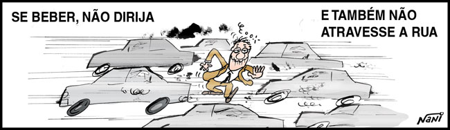 TIRAS: Lei Seca. Se beber não dirija!