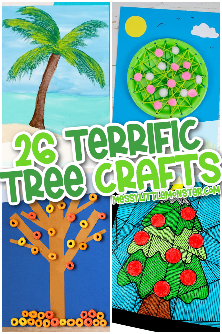 Tree crafts for kids.