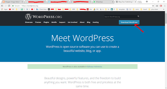 install Wordpress Offline